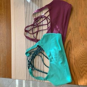 Lululemon free to be wild sports bras size 4. One price for all.